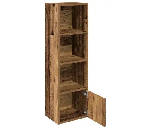 Knygų Spinta, Medienos, 31X24X102cm Apdirbta Mediena