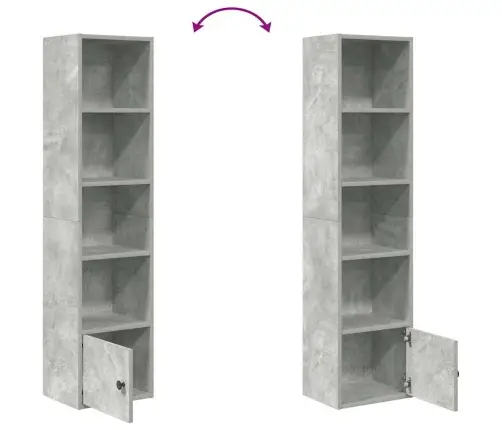 Raamatualus, Betoonhall, 31X24X127 cm Tehispuit