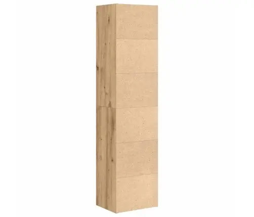 Knygų Spinta, Artisano Ąžuolo, 31X24X127cm Apdirbta Mediena