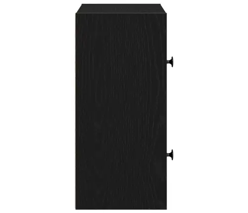 Knygų Spinta, Juodos Ąžuolo, 40X24X52cm Apdirbta Mediena