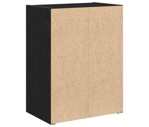 Knygų Spinta, Juodos Ąžuolo, 40X24X52cm Apdirbta Mediena