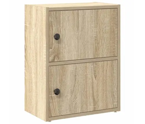 Raamatualus, Sonoma Tamm, 40X24X52 cm Tehispuit