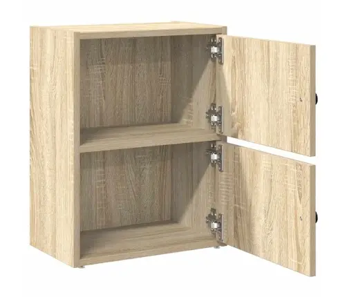 Raamatualus, Sonoma Tamm, 40X24X52 cm Tehispuit