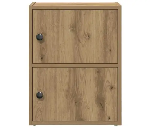 Grāmatu Plaukts, Ozolkoka, 40X24X52 Cm, Inženierijas Koks Vidaxl