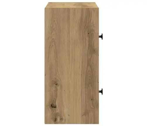 Grāmatu Plaukts, Ozolkoka, 40X24X52 Cm, Inženierijas Koks Vidaxl