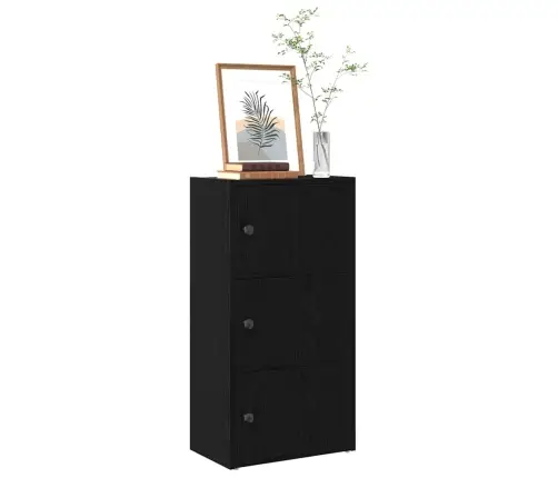 Raamatualus, Must Tamm, 40X24X77 cm Tehispuit