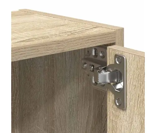 Grāmatu Plaukts, Ozola Krāsa, 40X24X77 Cm, Inženierijas Koks Vidaxl