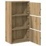 Grāmatu Plaukts, Ozolkoka, 40X24X77 Cm, Inženierijas Koks Vidaxl Grāmatu Plaukts, Ozolkoka, 40X24X77 Cm, Inženierijas Koks Vidaxl