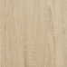 Grāmatu Plaukts, Ozola Krāsa, 40X24X102 Cm, Inženierijas Koks Vidaxl