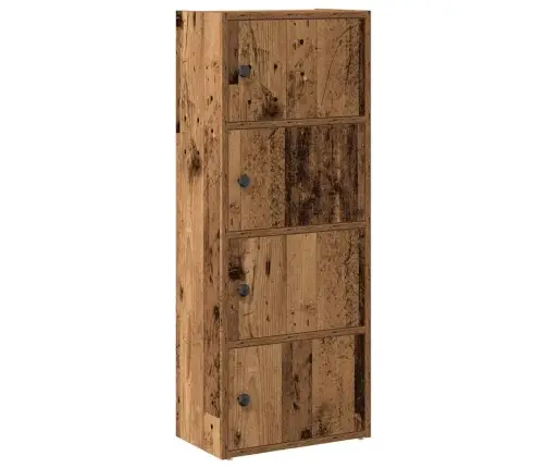 Raamatualus, Vana Puit, 40X24X102 cm Tehispuit