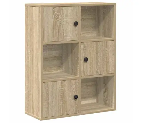 Raamatualus, Sonoma Tamm, 60X24X76,5 cm Tehispuit