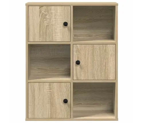 Raamatualus, Sonoma Tamm, 60X24X76,5 cm Tehispuit