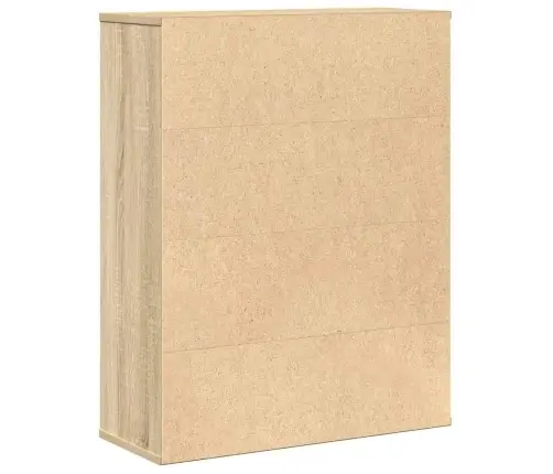 Raamatualus, Sonoma Tamm, 60X24X76,5 cm Tehispuit