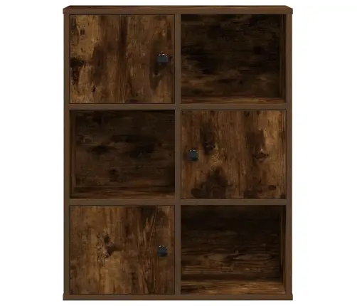 Grāmatu Plaukts, Ozola Krāsa, 60X24X76,5 Cm, Inženierijas Koks Vidaxl