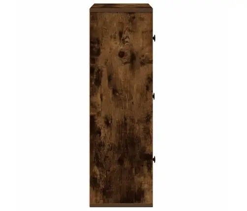 Grāmatu Plaukts, Ozola Krāsa, 60X24X76,5 Cm, Inženierijas Koks Vidaxl