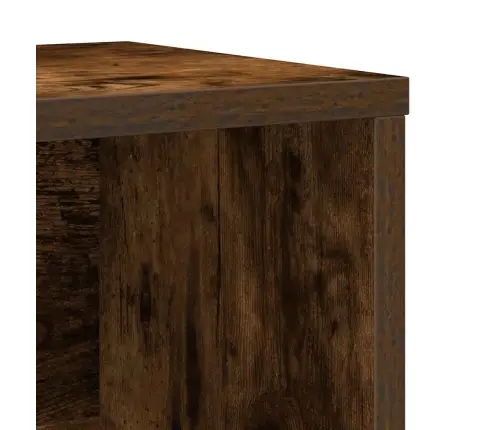 Grāmatu Plaukts, Ozola Krāsa, 60X24X76,5 Cm, Inženierijas Koks Vidaxl