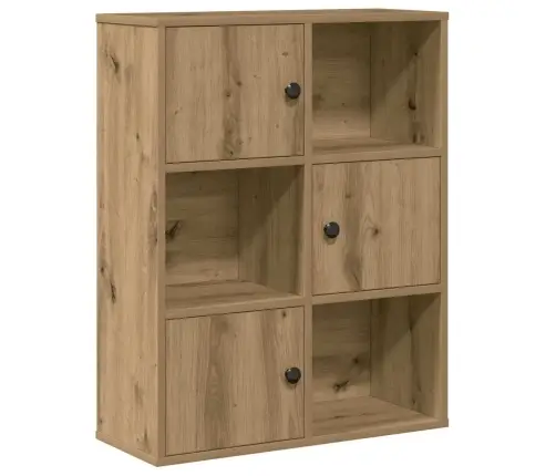 Knygų Spinta, Artisano Ąžuolo, 60X24X76,5cm Apdirbta Mediena