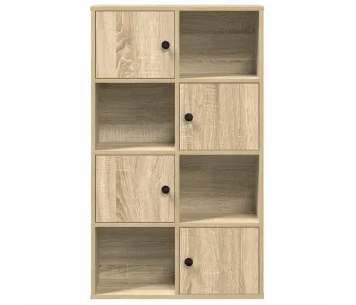 Knygų Spinta, Sonoma Ąžuolo, 60X24X101,5cm Apdirbta Mediena
