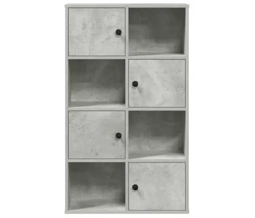 Raamatualus, Betoonhall, 60X24X101,5 cm Tehispuit