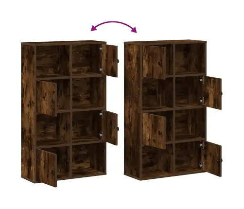 Grāmatu Plaukts, Ozola Krāsa, 60X24X101,5 Cm, Inženierijas Koks Vidaxl