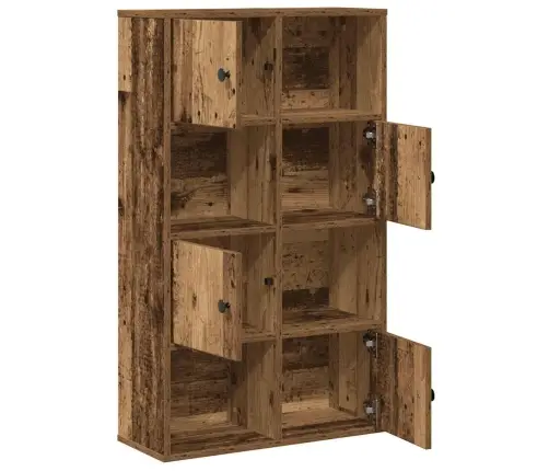 Knygų Spinta, Medienos, 60X24X101,5cm Apdirbta Mediena