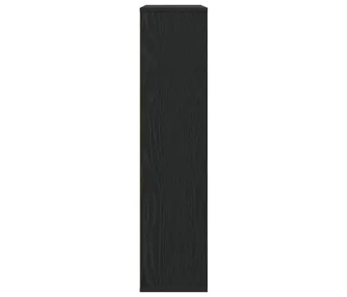 Knygų Spinta, Juodos Ąžuolo, 89X24X101,5cm Apdirbta Mediena