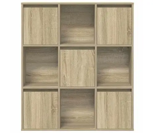 Grāmatu Plaukts, Ozola Krāsa, 89X24X101,5 Cm, Inženierijas Koks Vidaxl