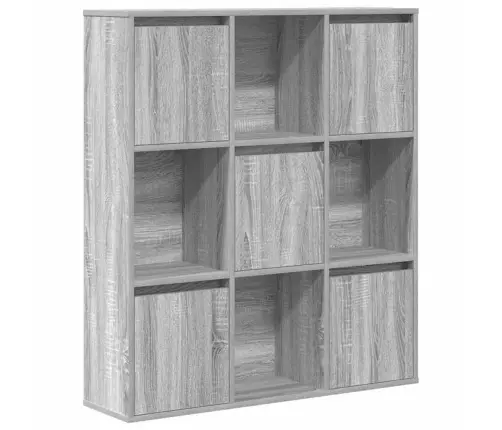 Raamatualus, Hall Sonoma Tamm, 89X24X101,5 cm Tehispuit