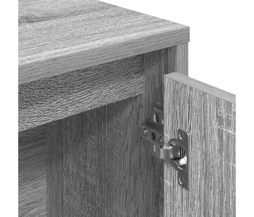 Raamatualus, Hall Sonoma Tamm, 89X24X101,5 cm Tehispuit