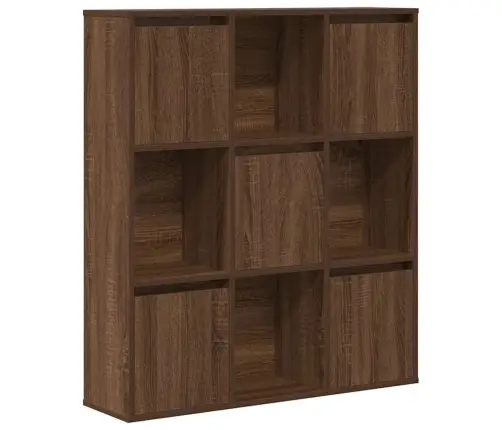 Raamatualus, Pruun Tamm, 89X24X101,5 cm Tehispuit