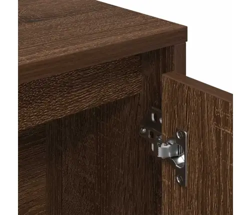 Raamatualus, Pruun Tamm, 89X24X101,5 cm Tehispuit