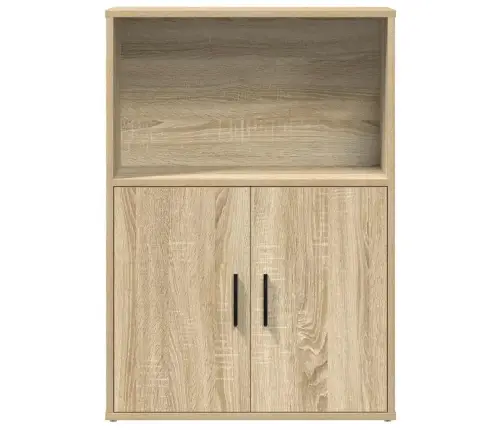 Grāmatu Plaukts, Ozola Krāsa, 60X24X85 Cm, Inženierijas Koks Vidaxl