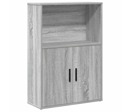 Raamatualus, Hall Sonoma Tamm, 60X24X85 cm Tehispuit