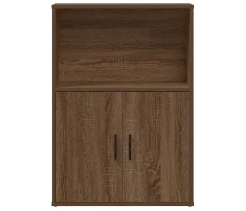 Raamatualus, Pruun Tamm, 60X24X85 cm Tehispuit