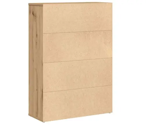 Grāmatu Plaukts, Ozolkoka, 60X24X85 Cm, Inženierijas Koks Vidaxl