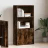 Grāmatu Plaukts, Ozola Krāsa, 60X24X120 Cm, Inženierijas Koks Vidaxl