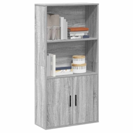 Raamatualus, Hall Sonoma Tamm, 60X24X120 cm Tehispuit