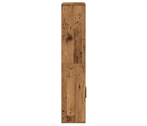Knygų Spinta, Sendintos Medienos, 60X24X120cm Apdirbta Mediena