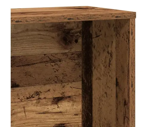 Knygų Spinta, Sendintos Medienos, 60X24X120cm Apdirbta Mediena