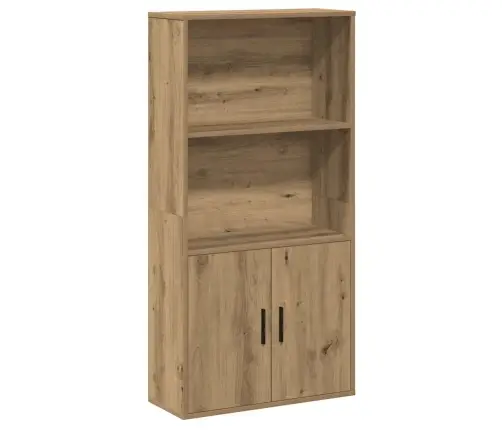 Grāmatu Plaukts, Ozolkoka, 60X24X120 Cm, Inženierijas Koks Vidaxl