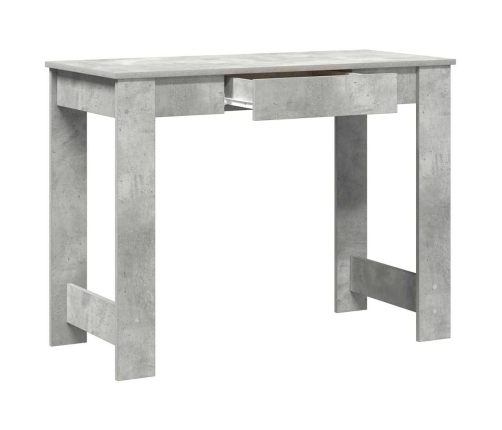 Rakstāmgalds, Betonpelēks, 100X45X75 Cm, Skaidu Plāksne Vidaxl