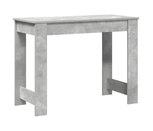 Kirjutuslaud, Betoonhall, 100X45X75 cm Tehispuit