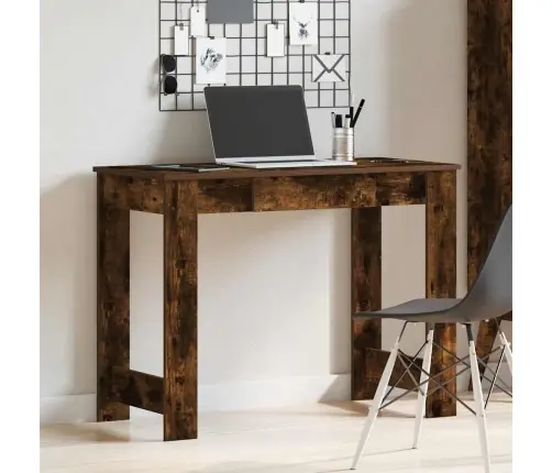 Rašomasis Stalas, Dūminio Ąžuolo, 100X45X75cm Mediena