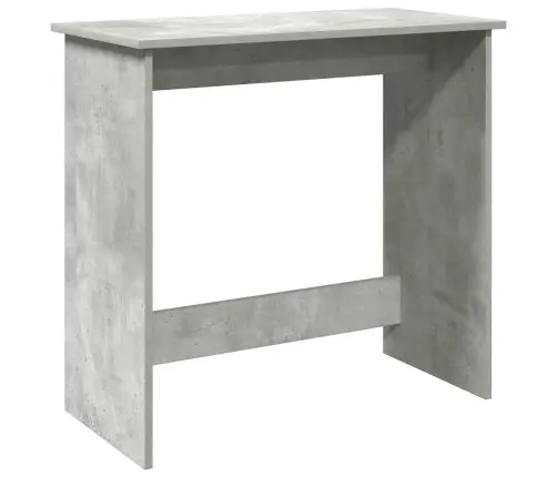 Rakstāmgalds, Betonpelēks, 80X40X75 Cm, Skaidu Plāksne Vidaxl
