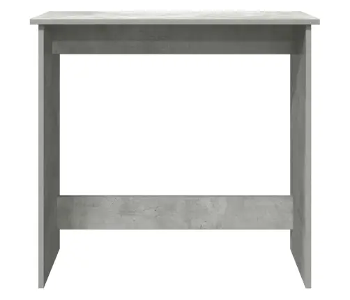 Rakstāmgalds, Betonpelēks, 80X40X75 Cm, Skaidu Plāksne Vidaxl