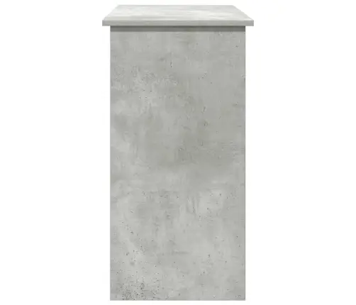 Rakstāmgalds, Betonpelēks, 80X40X75 Cm, Skaidu Plāksne Vidaxl