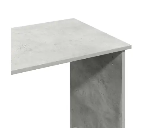 Rakstāmgalds, Betonpelēks, 80X40X75 Cm, Skaidu Plāksne Vidaxl