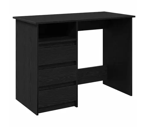 Rakstāmgalds, Melns, 102X50X75 Cm, Inženierijas Koks Vidaxl