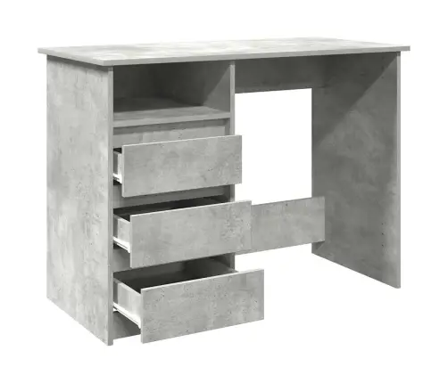 Rakstāmgalds, Betona Pelēks, 102X50X75 Cm, Inženierijas Koks Vidaxl Rakstāmgalds, Betona Pelēks, 102X50X75 Cm, Inženierijas Koks Vidaxl
