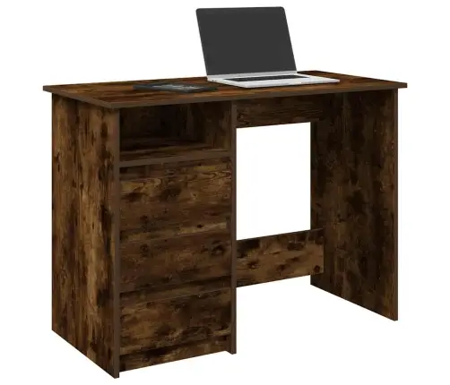 Rakstāmgalds, Ozolkoka Krāsa, 102X50X75 Cm, Inženierijas Koks Vidaxl